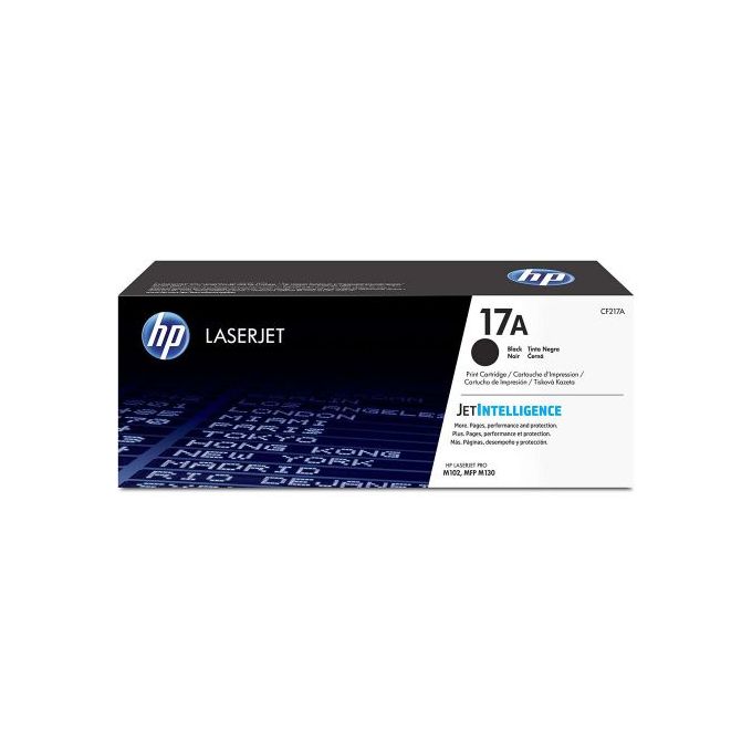 HP 17A LaserJet Cartouche de toner noir - CF217A