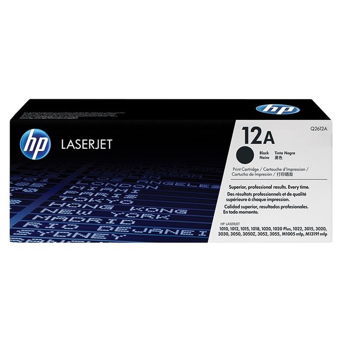 HP 12A Noir Toner LaserJet 