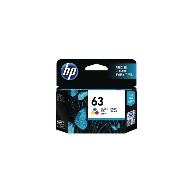 HP 63 Cartouche d’Encre Couleurs