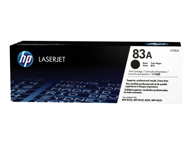 HP 83A noir toner LaserJet – CF283A