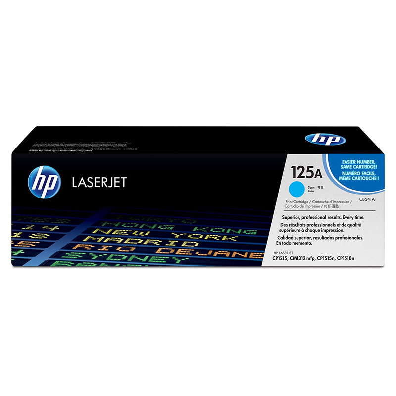 HP 125A cyan toner LaserJet – CB541A