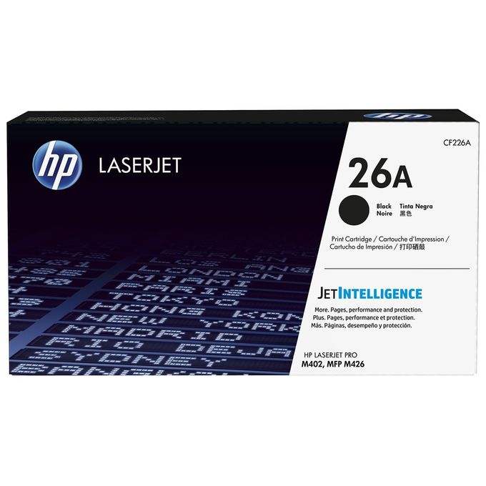HP 26A toner LaserJet noir – CF226A