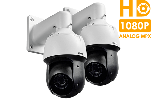 Caméra PTZ extérieure 1080p HD (2.1MP)(pack de 2) LZV2925B-2PK