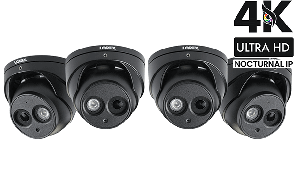 Caméra IP dôme 4K Ultra HD (8MP) nocturne (pack de 4) LNE8950ABW-4PK	