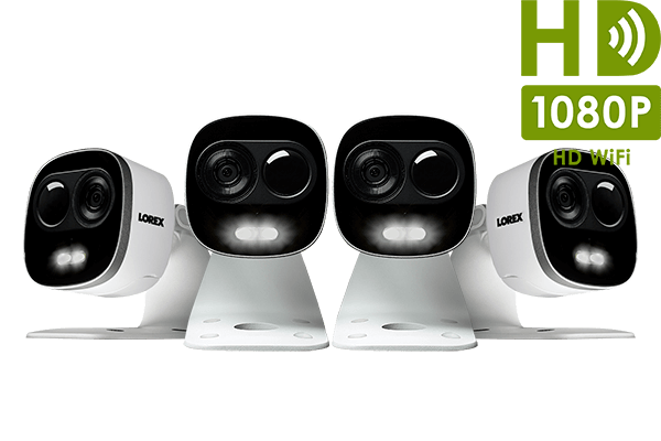 Caméra interieur-extérieure WiFi HD  (pack de 4) LNWIHD-4PK