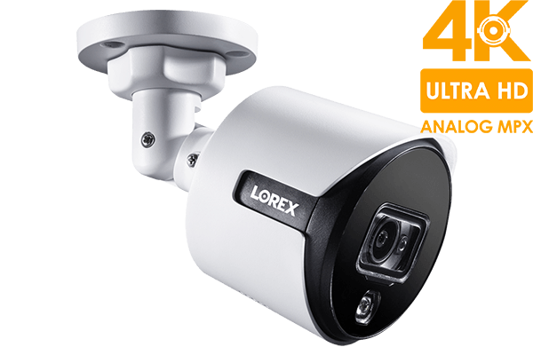 Caméra interieur-extérieure 4K Ultra HD vision nocturne en couleur (8MP) C881DA-W	