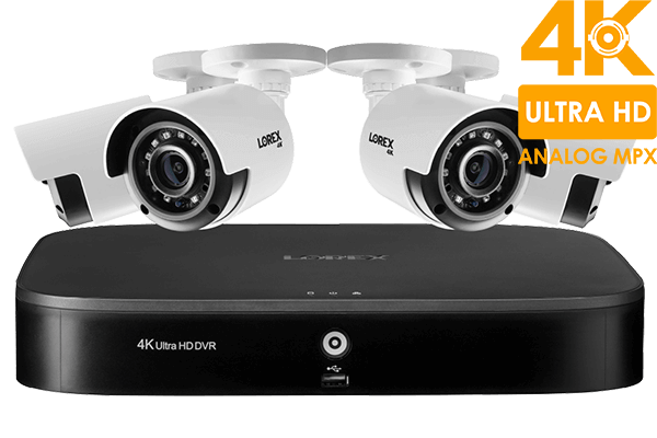 PACK DVR 8 canaux 4K Ultra HD 1 To avec 4 caméras extérieur 4K (8 MP) 4KA84	