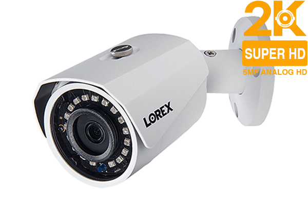 Caméra bullet étanche 2K Super HD 5MP vision nocturne C581CB-W	