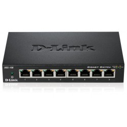 Switch Gigabit 8 Ports 10/100/1000 Mbps D-Link DGS-108